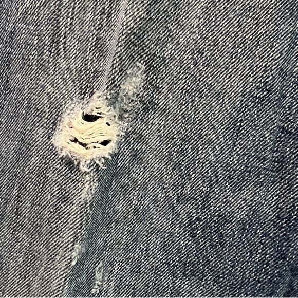 Lucky Brand Women's Sienna Slim Boyfriend Jeans Sz 26 Distressed Button Fly - Picture 4 of 15